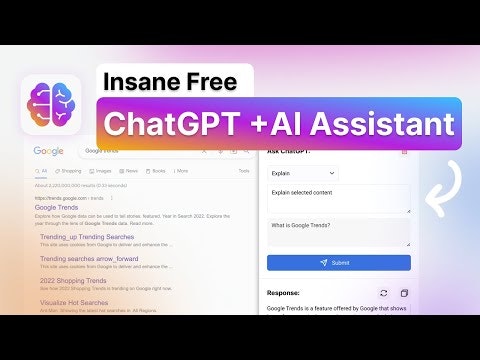 ChatGPT Sidebar Chrome Extension