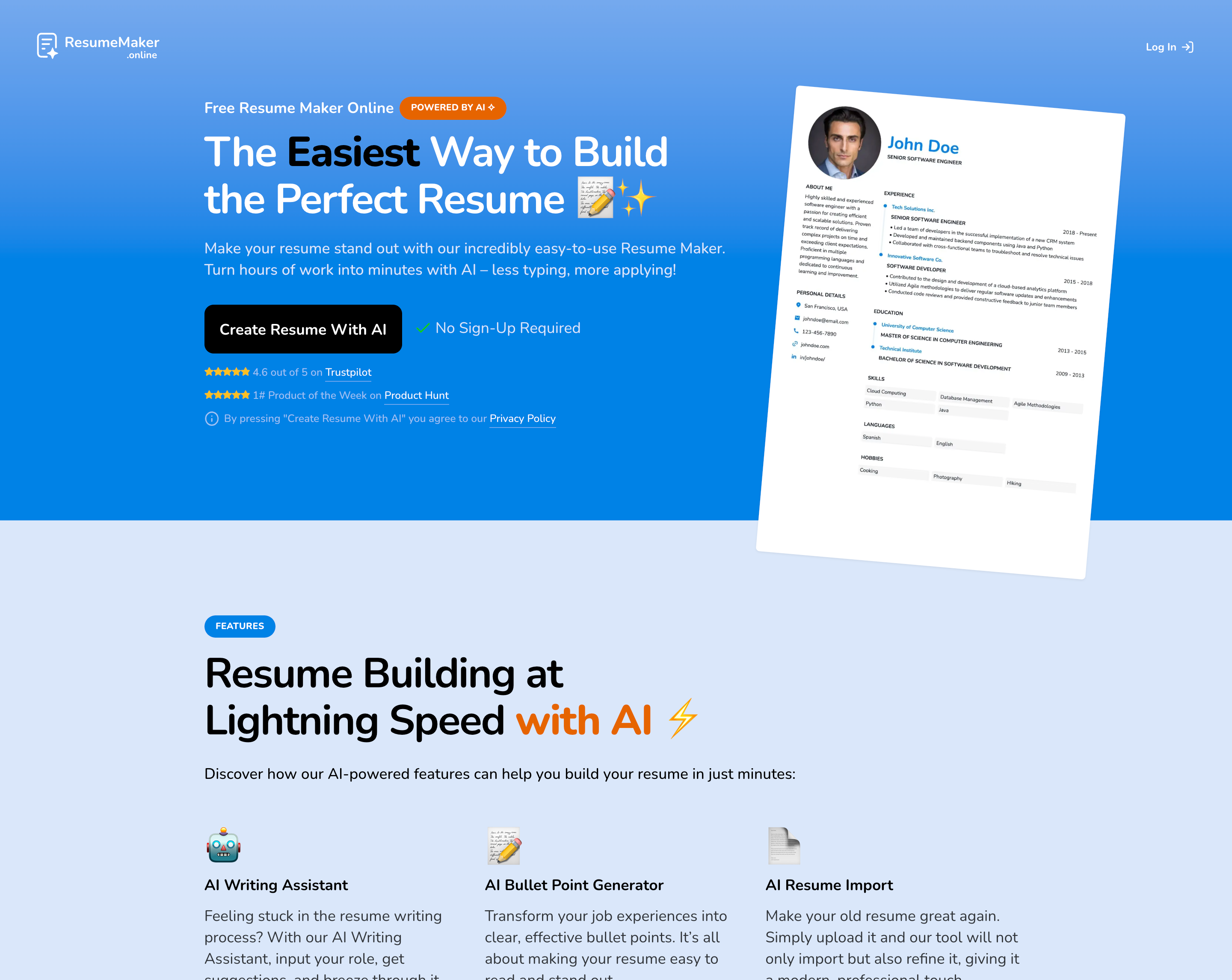 Resume Maker Online 4.0
