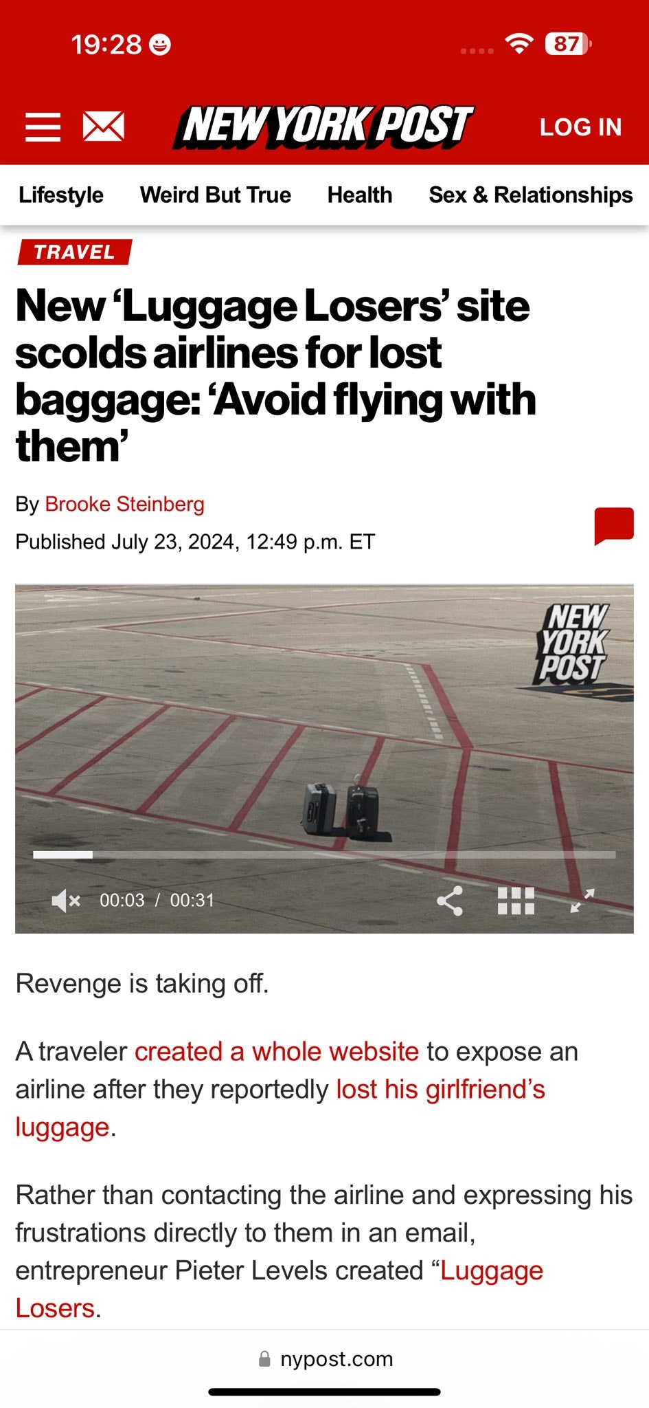 Luggage Losers