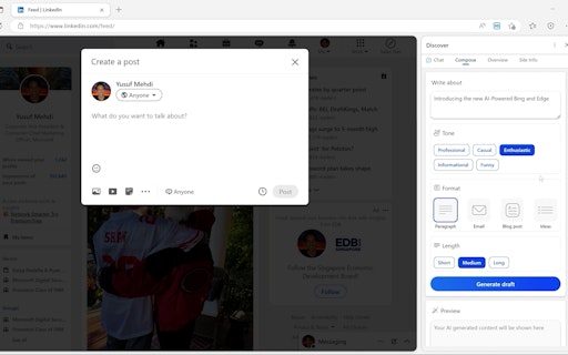 Microsoft Bing AI