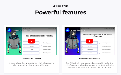 AI Host for your Live Stream