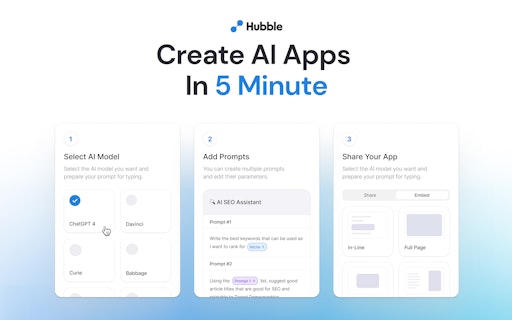 Hubble with Google PaLM