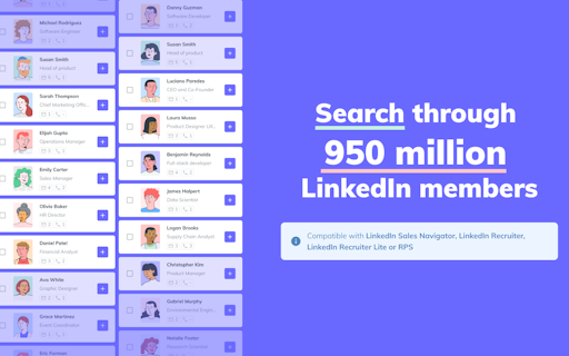 SalesQL LinkedIn Email Extractor