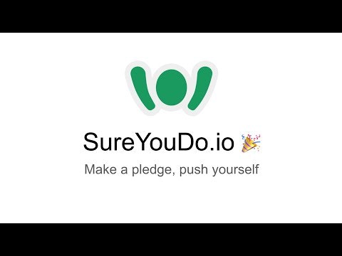 SureYouDo.io