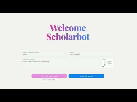 Scholarbot AI