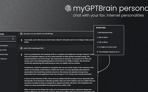 personas by myGPTBrain