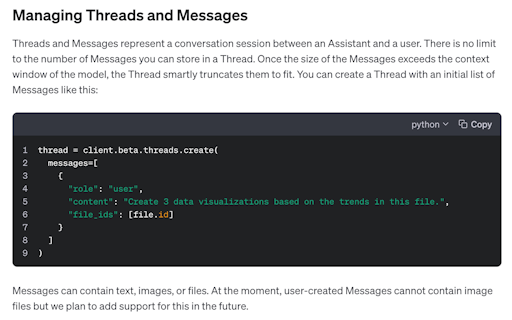 OpenAI Assistants API