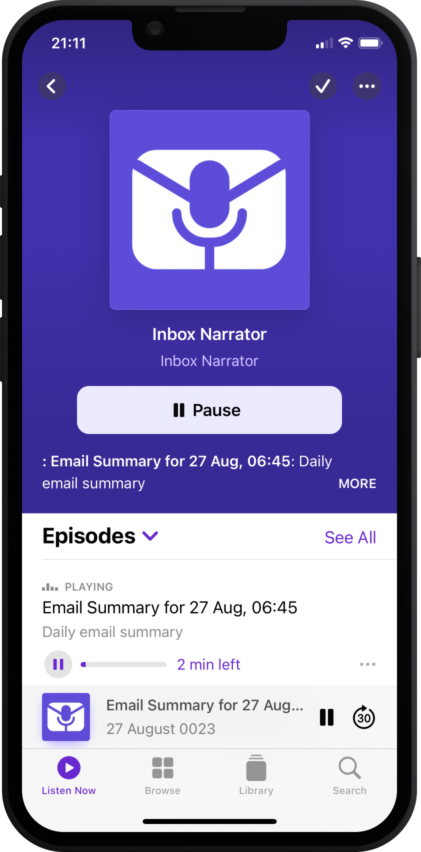 Inbox Narrator Podcast