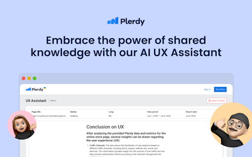 Plerdy AI UX Assistant