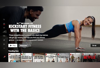 Nike Training Club on Netflix