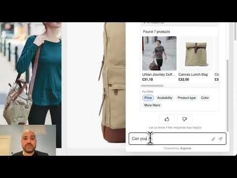 AI-powered shopping assistant By Algomo