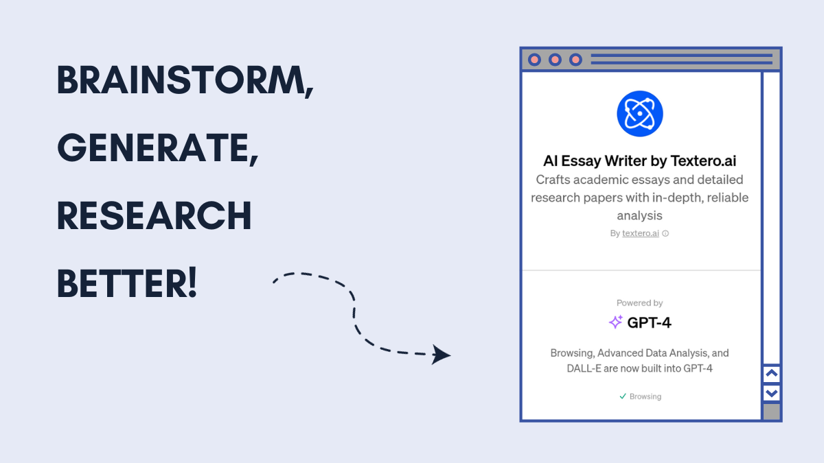 GPT AI Essay Writer by Textero.ai