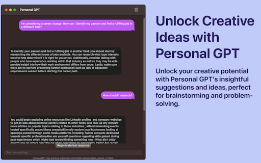 Personal GPT