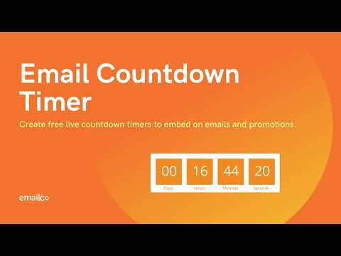 Email Countdown Timer