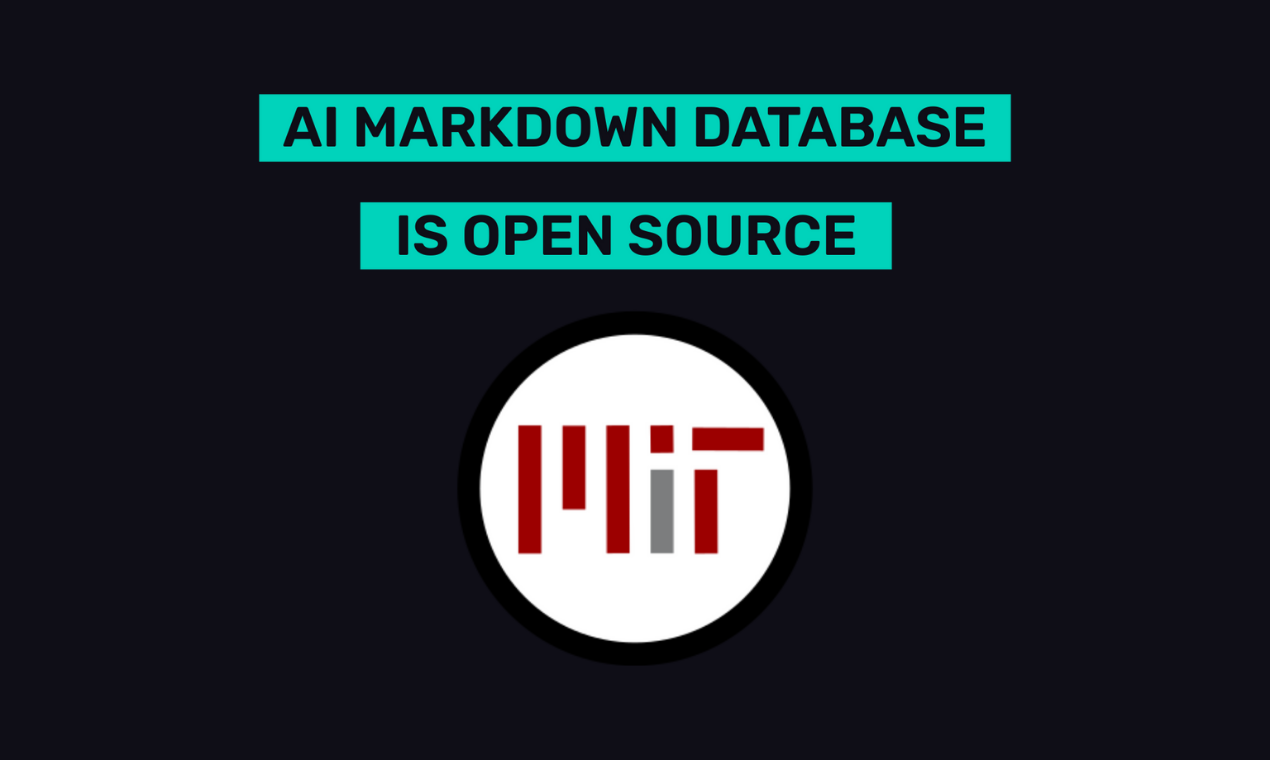 AI Markdown Database (MIT)