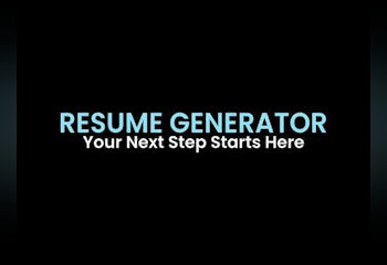 Resume Generator