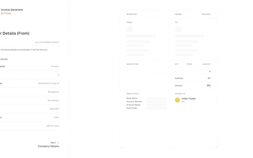 Invoice Generator