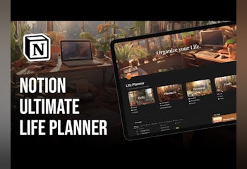 Notion Ultimate Life Planner Template