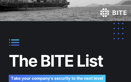 BITE: Supply Chain Security