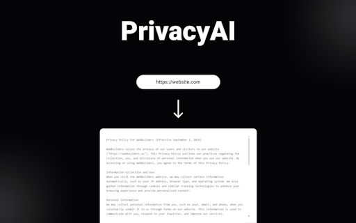 PrivacyAI