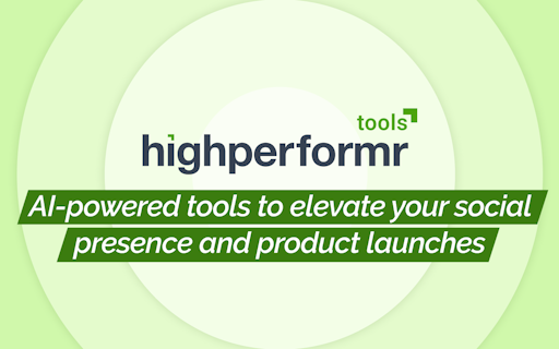 Highperformr AI Tools