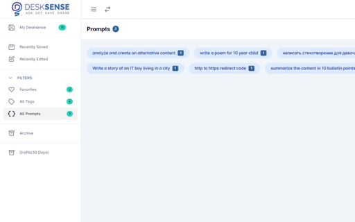 DeskSense - AI-powered Personal Assistant