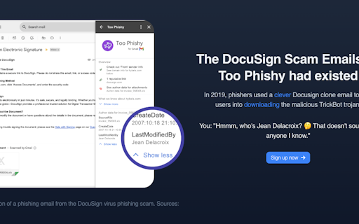 Too Phishy for Gmail