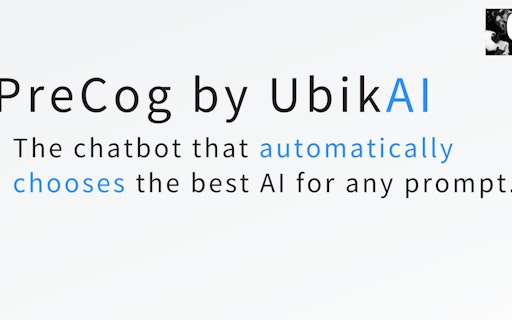 PreCog by UbikAI