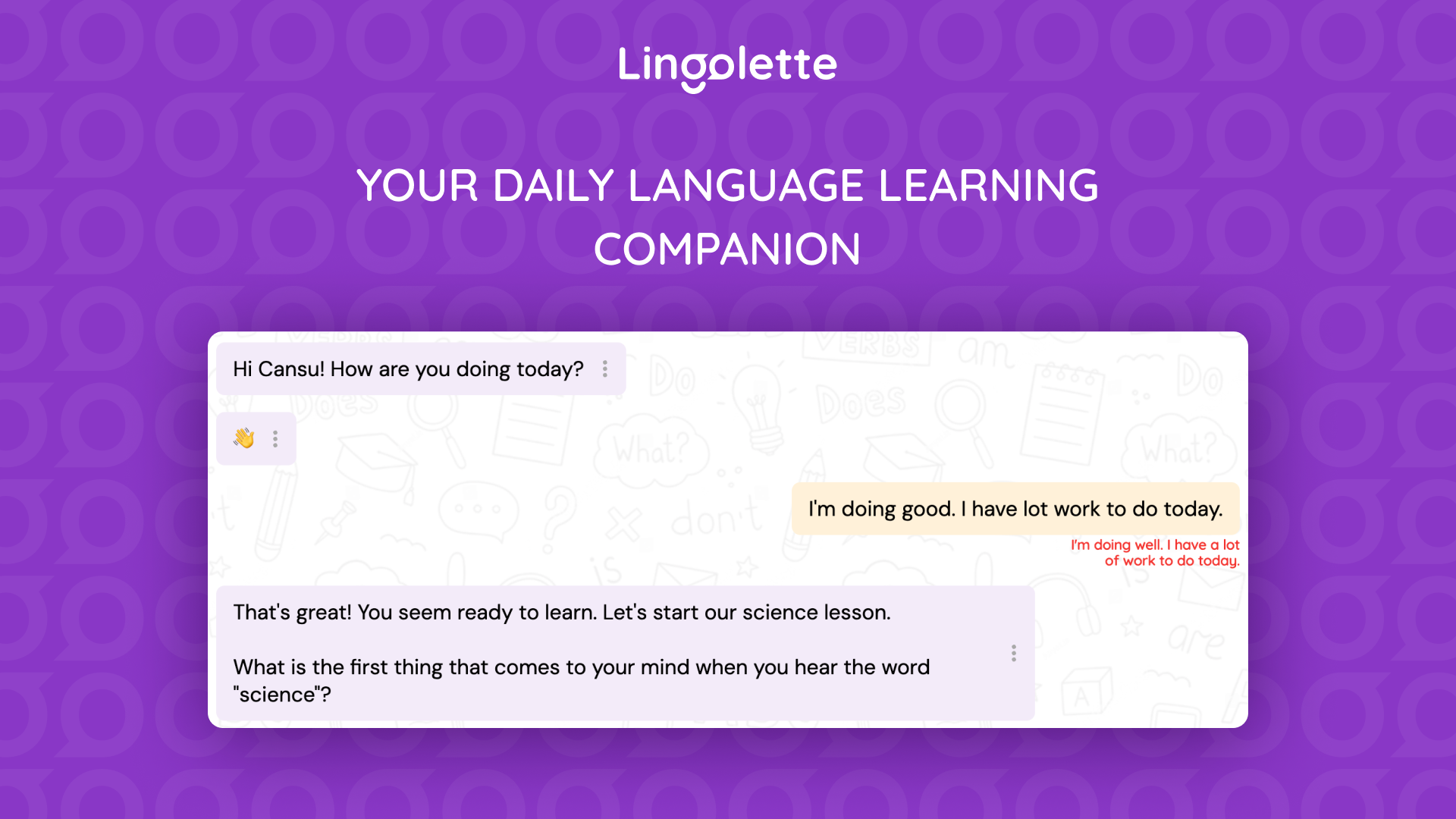 Lingolette - AI Language Practice Buddy