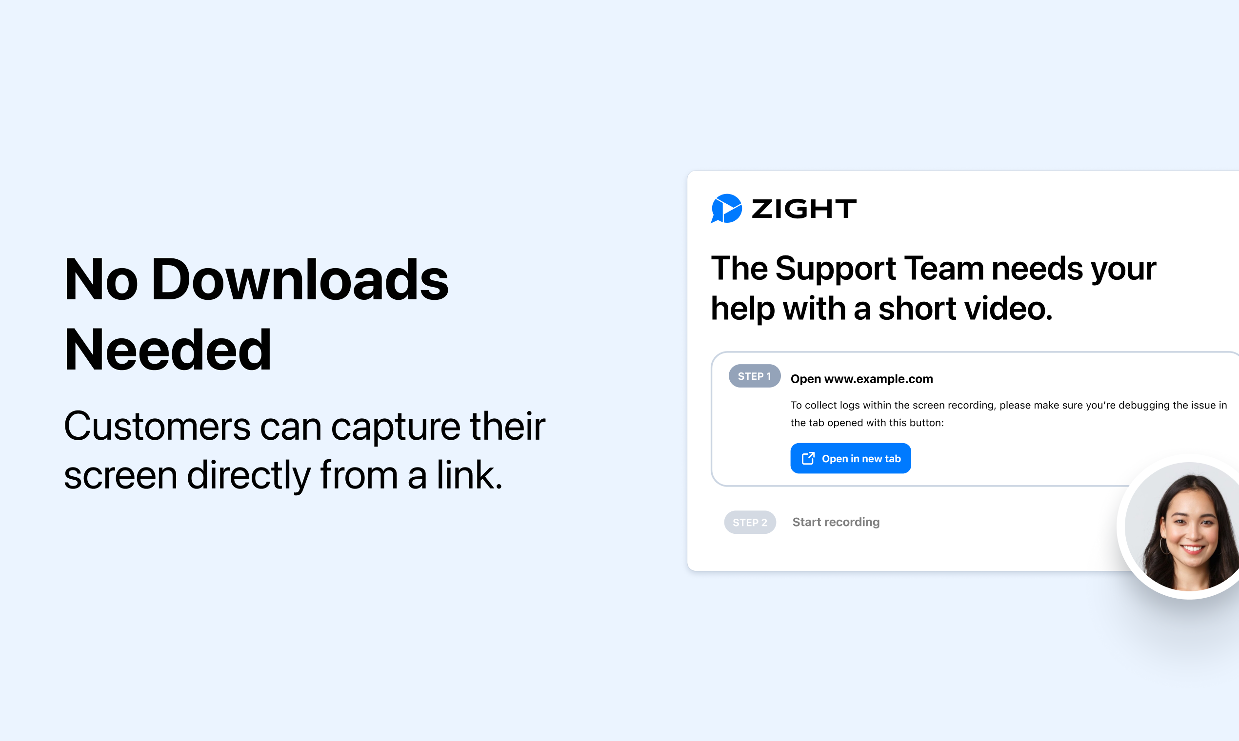Request Video + Data Log Collection