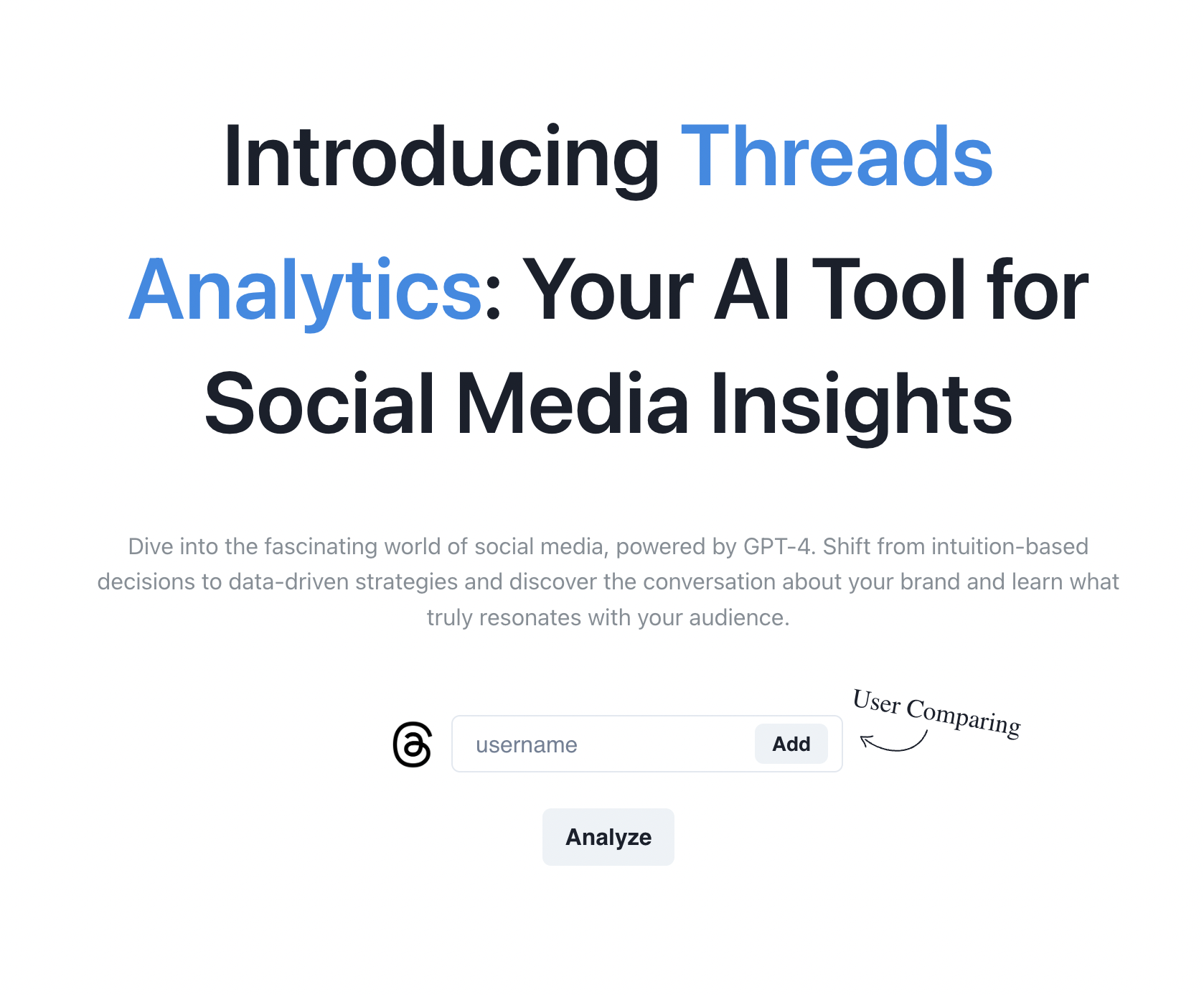 Threads Analytics