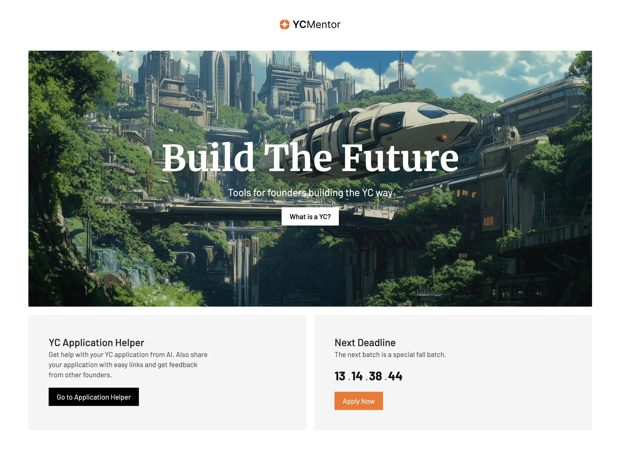 YC Application Helper