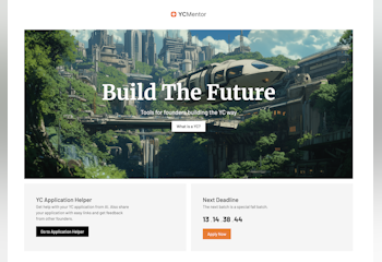 YC Application Helper