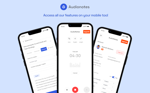 Audionotes Pro