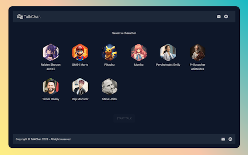 TalkChar