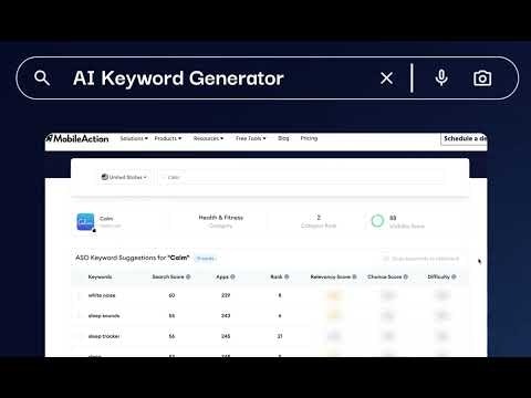 AI Keyword Generator by MobileAction