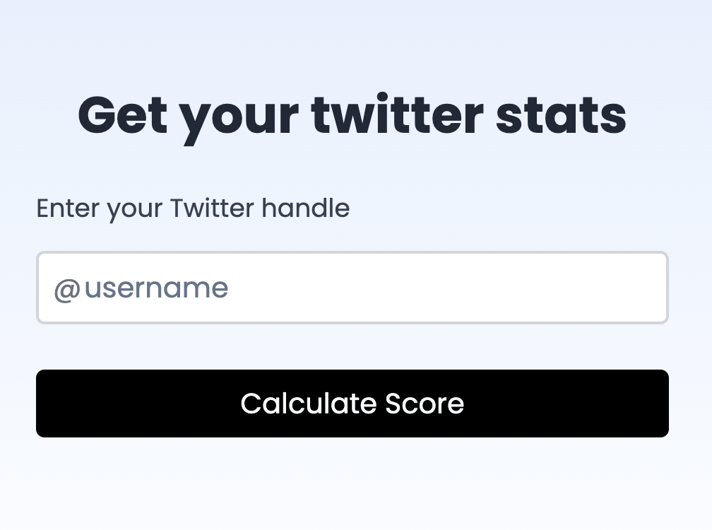 Twitter Stats
